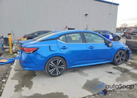 2021 Nissan Sentra Sr z USA, uszkodzony, nr VIN 3N1AB8DV0MY246712